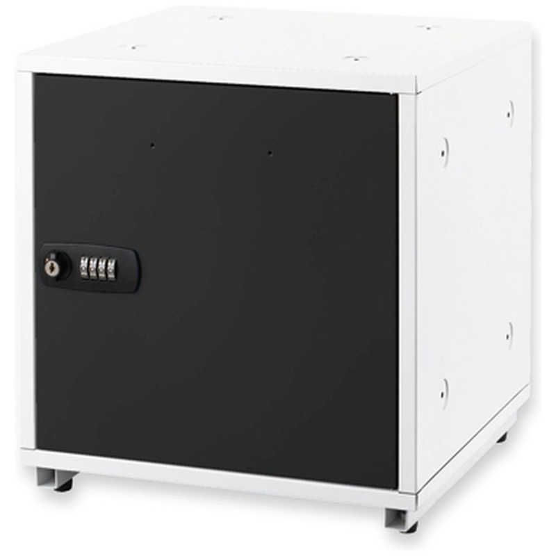 送料無料 ♥ 未開梱 アスカ 組み立て式収納ボックス Asmix アスミックス ブラック 鍵式＋ダイヤル式 SB500BK