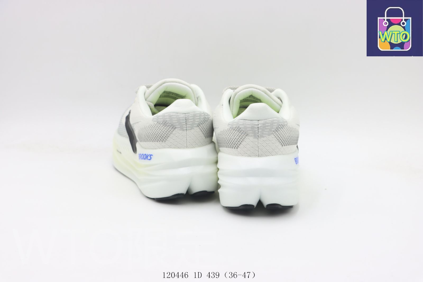 今日 ブルックス Brooks のスニーカー ホワイトブラック 20446 1D 439-WTO輸入1 KIN-KAAI_COM