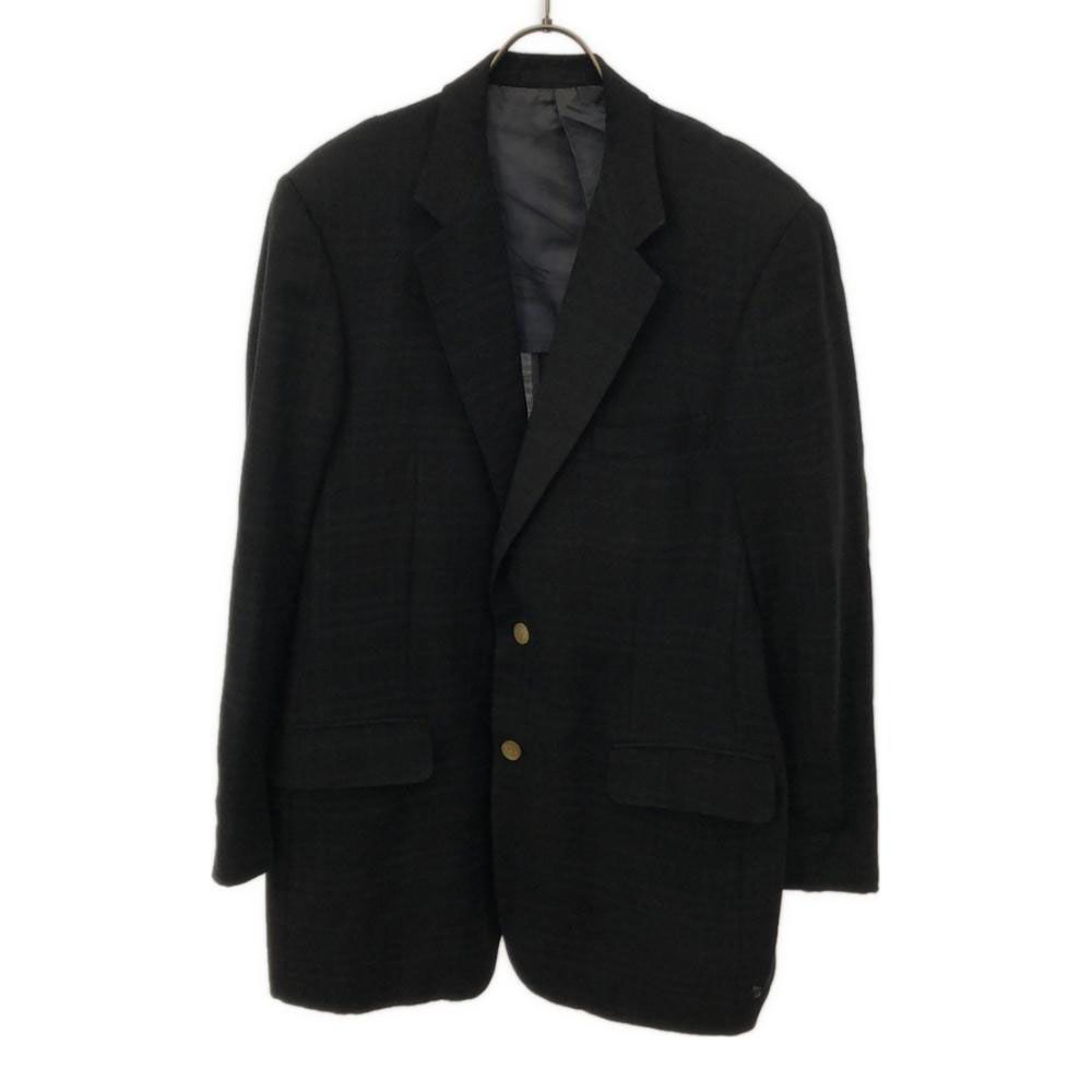 バーバリーロンドン 三陽商会 日本製 ウールブレンド チェック柄