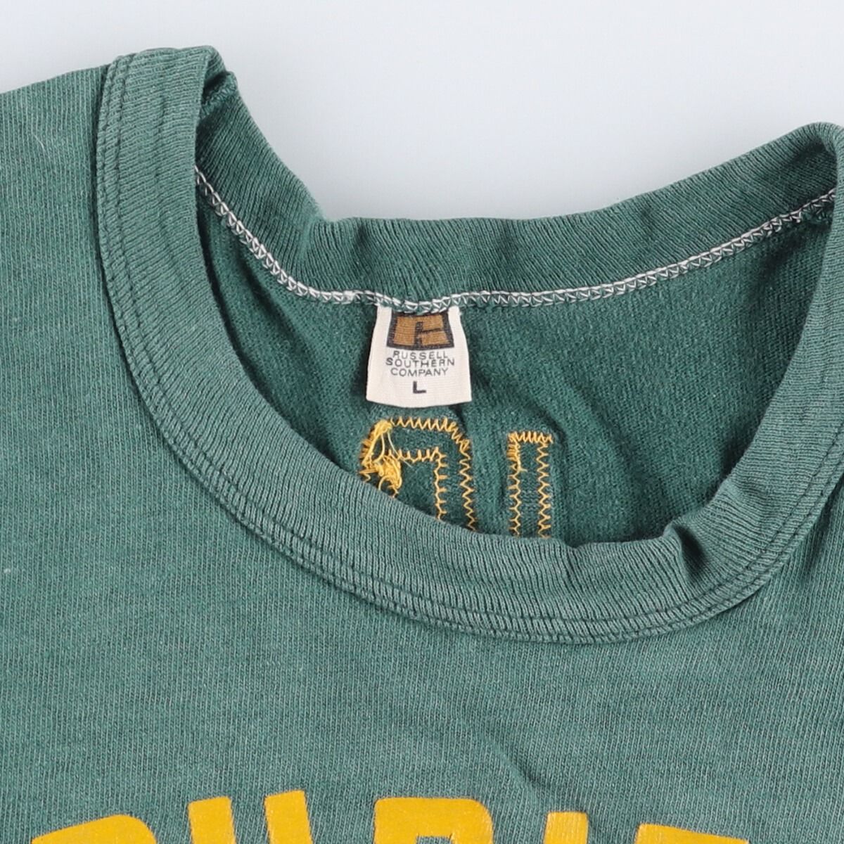 70s 金タグ Russell ラッセルアスレチック スウェット グレー 60s 70s