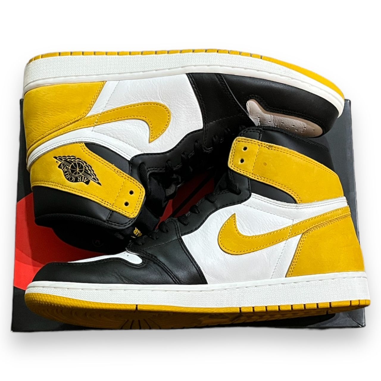 国内正規 NIKE AIR JORDAN 1 RETRO HIGH OG 555088-109 YELLOW OCHRE 
