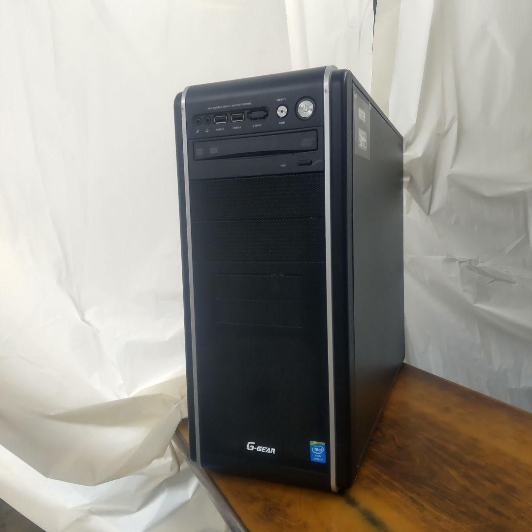 オープニング 爆速SSD Core i7 GTX1060 6GB G-GEARゲーミングPC CATNET