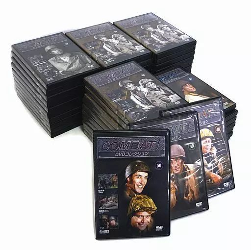 COMBAT! DVDコレクション 全50巻 コンバットDVD コレクション 全50巻(152作品)美品、記念コイン付き