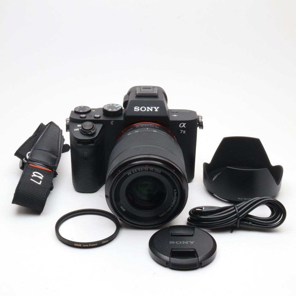 SONY(ソニー) フルサイズ ミラーレス一眼カメラ α7II ズーム