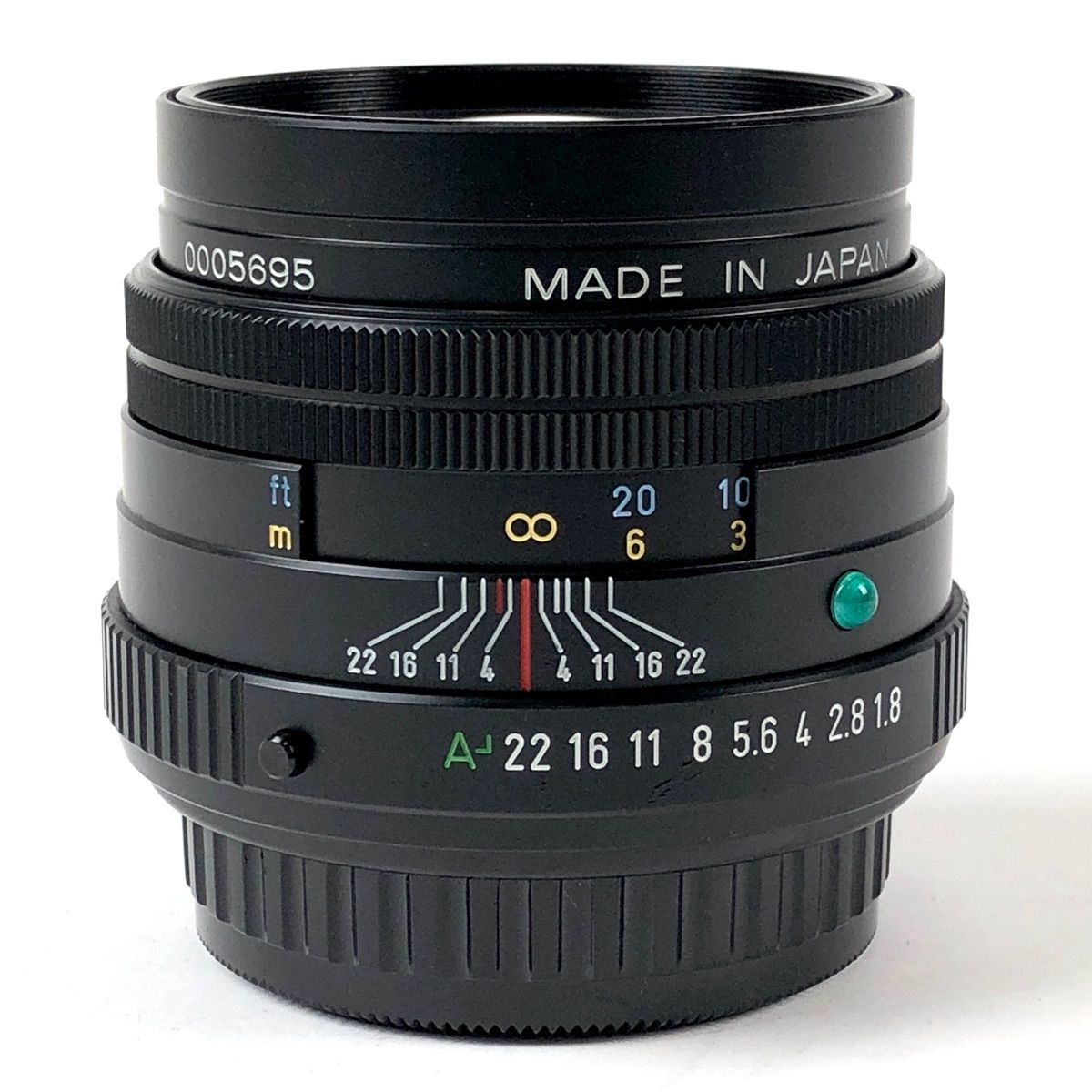 ペンタックス PENTAX SMC PENTAX-FA 77mm F1.8 Limited ブラック 一眼カメラ用レンズ オートフォーカス