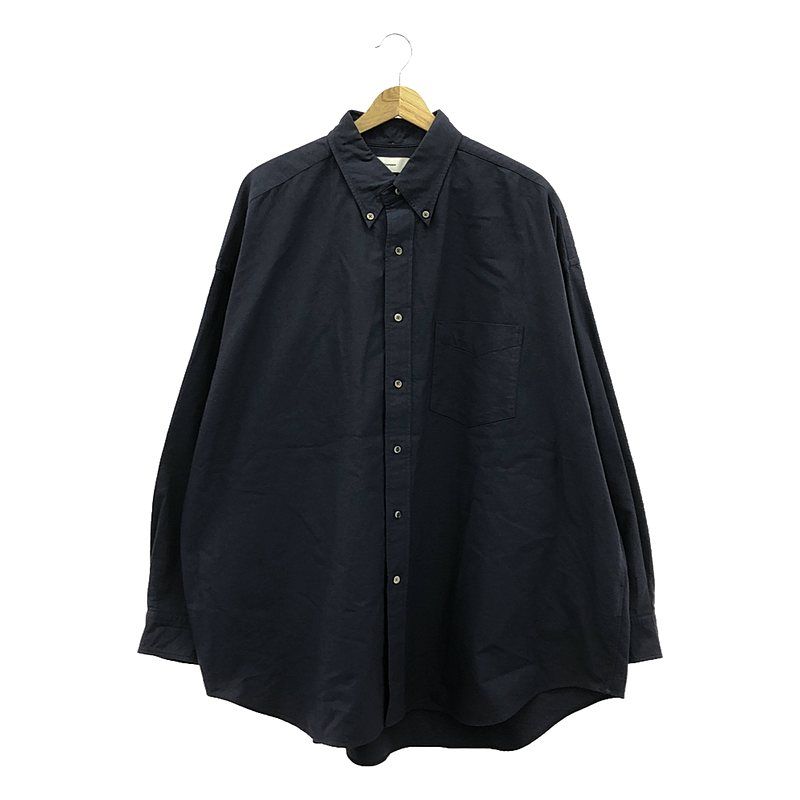 Graphpaper / グラフペーパー | 2023SS | Oxford Oversized B.D Shirt オックスフォード オーバーサイズ シャツ | F | ネイビー | メンズ