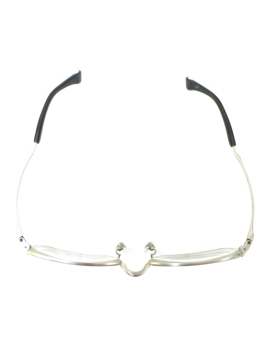 フォーナインズ S-662T メガネ シルバー メタルフレーム フルリム  