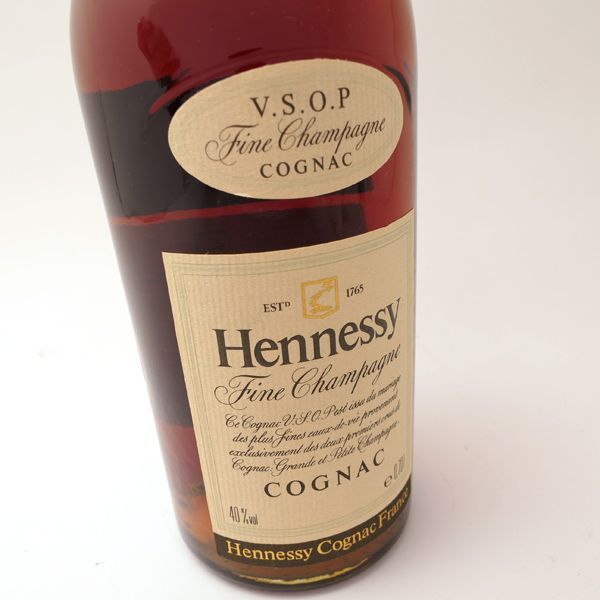 お酒】ヘネシー VSOP グリーンボトル ファインシャンパーニュ 40