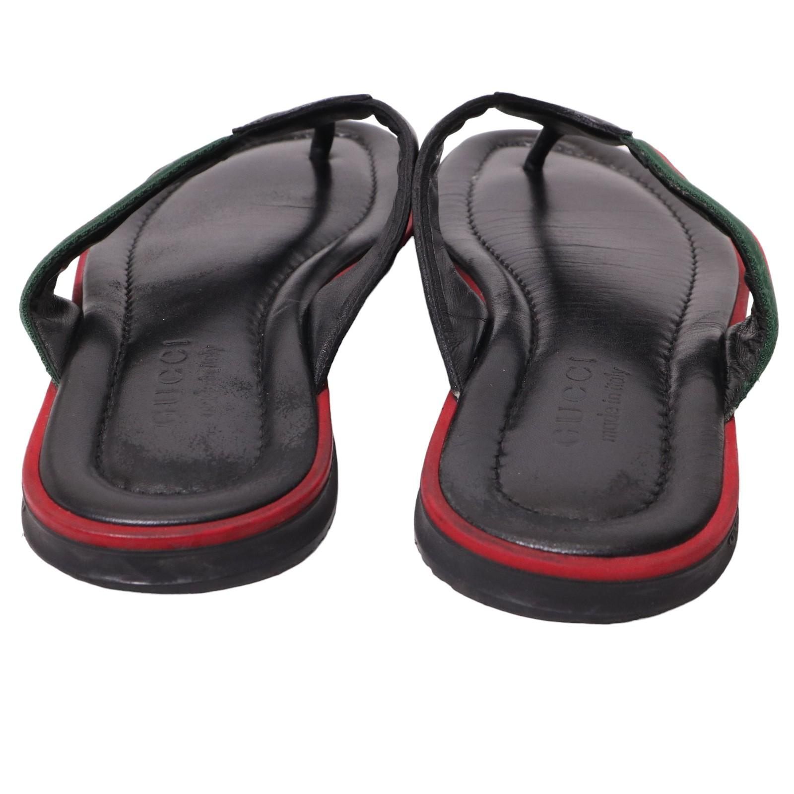 GUCCI グッチ レザー トングサンダル 268670* - メルカリ GUCCI グッチ レザー トングサンダル 268670* - メルカリ