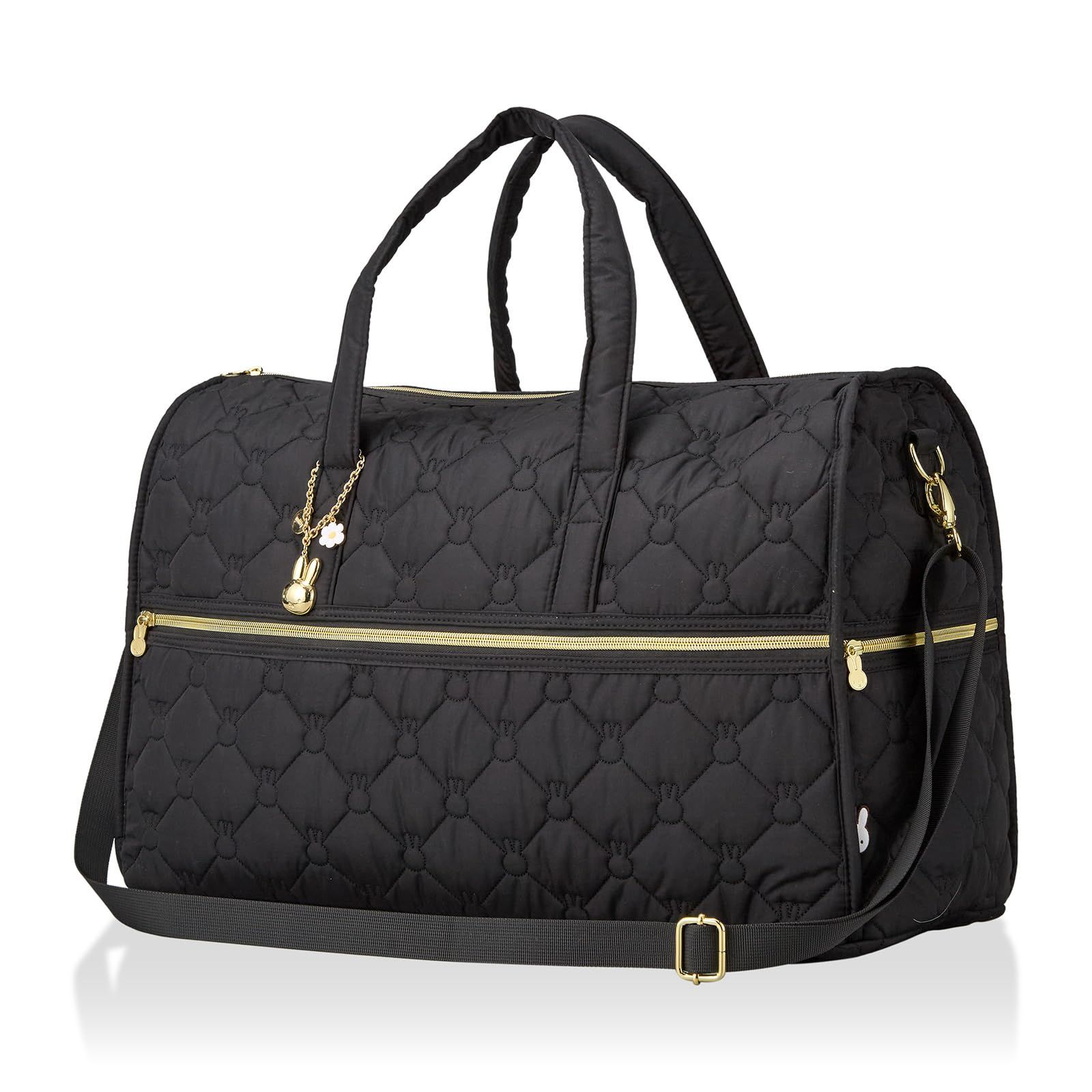 ハピタス ミッフィー キルティング ボストンバッグ 6096