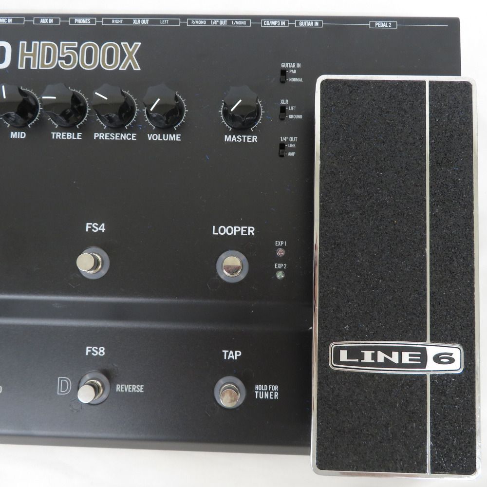 突出した Line6 ライン6 マルチエフェクター アンプシミュレーター POD-HD500X