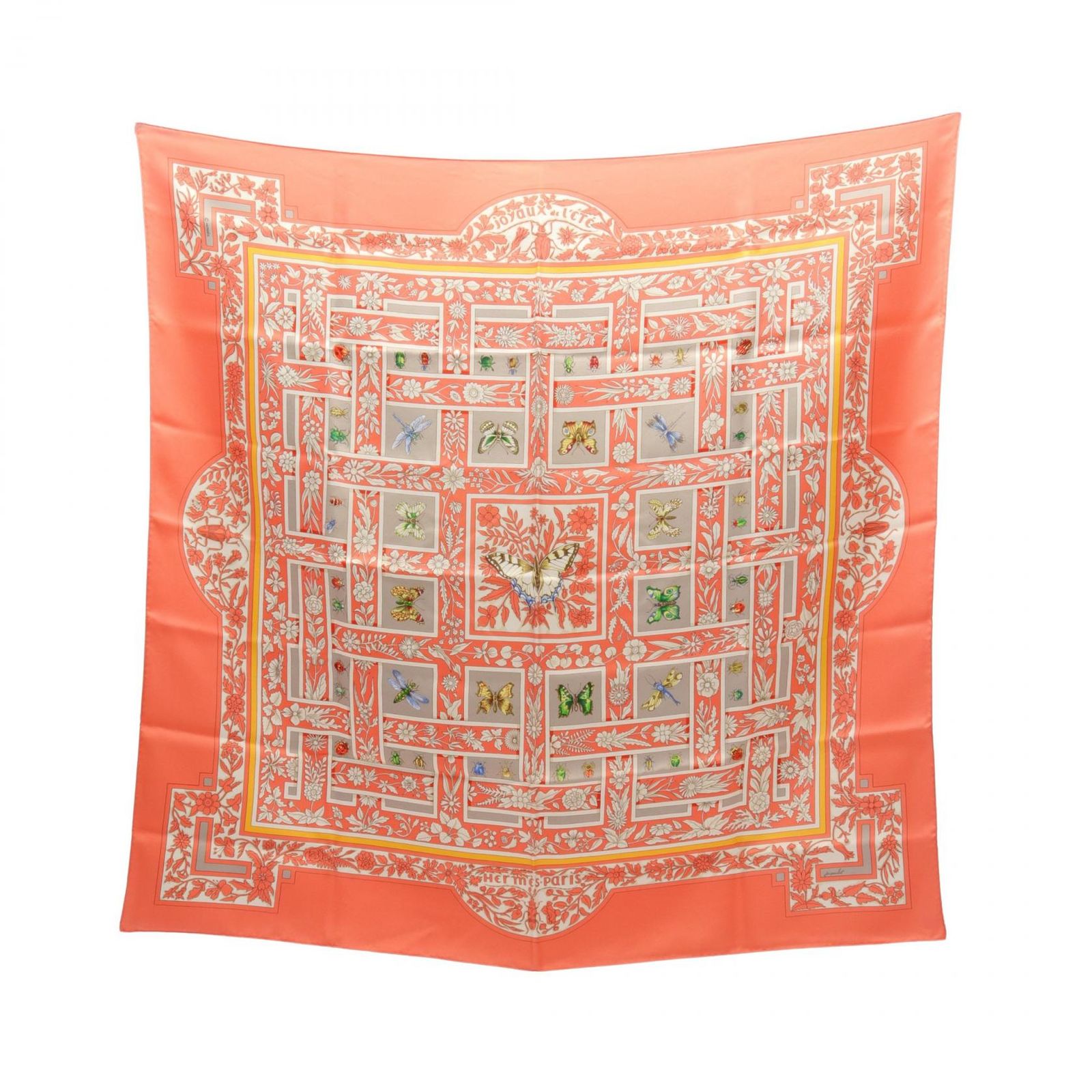 日本ンストア ◇エルメス HERMES◇カレ 90 joyaux de l'ete 夏の宝石