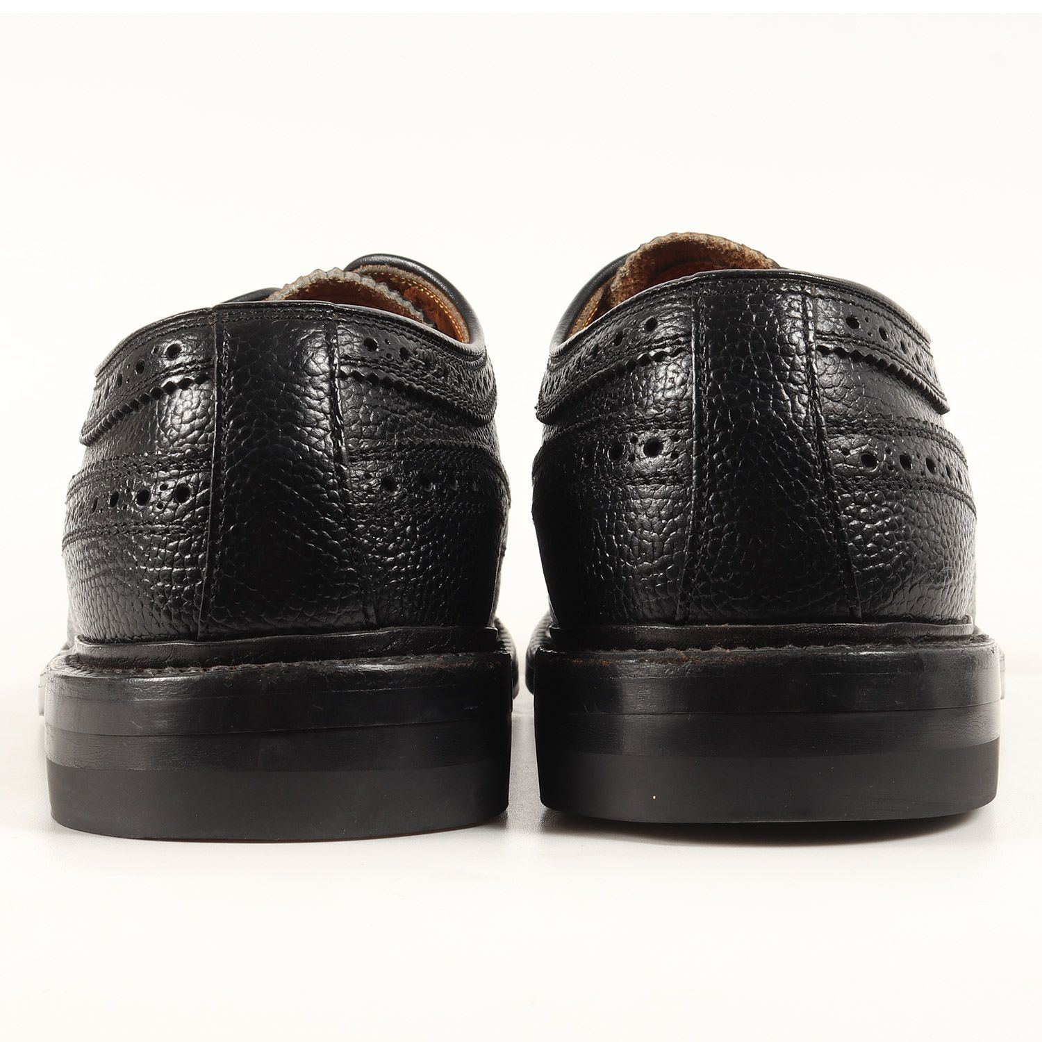 REGAL リーガル サイズ:24.5cm グレインレザー ウイングチップ 外羽根 シューズ ビジネスシューズ(676) ブラック 黒 革靴 ブランド 【メンズ】