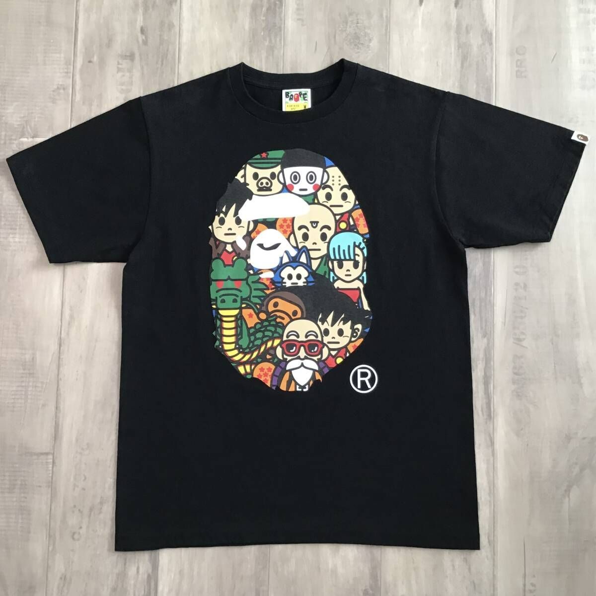 ☆激レア☆ ドラゴンボール BAPE Big Head Tシャツ Mサイズ Dragonball 
