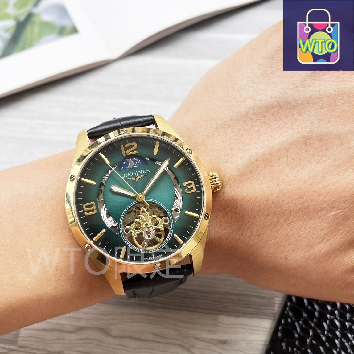 今日 Longines Grand Tourbillon ルキャブル男士腕時計