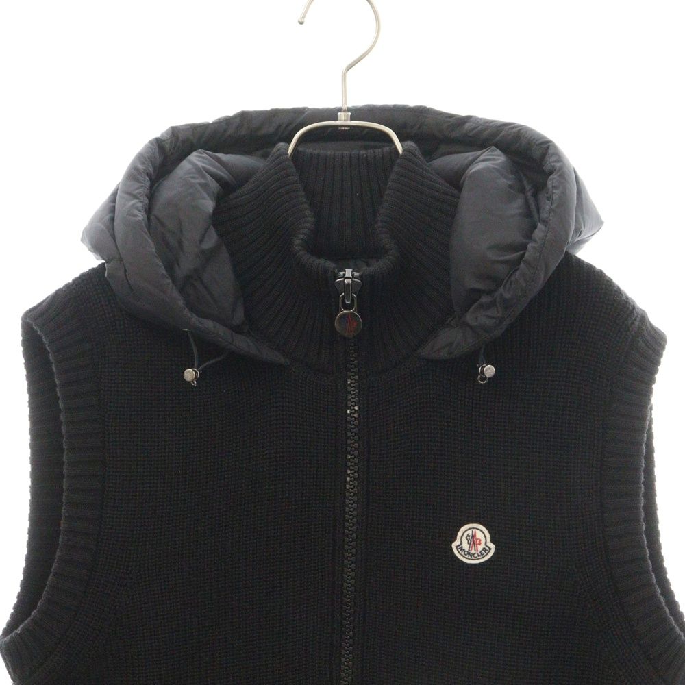 MONCLER (モンクレール) 15AW MAGLIONE TRICOT GILET ナイロンウール 