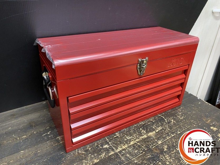 ● KTC SK7722XR 工具セット チェストタイプ 72点 レッド SK7721XT 工具セット72点 ＋SKX0223R チェスト3段3引きし 組立済
