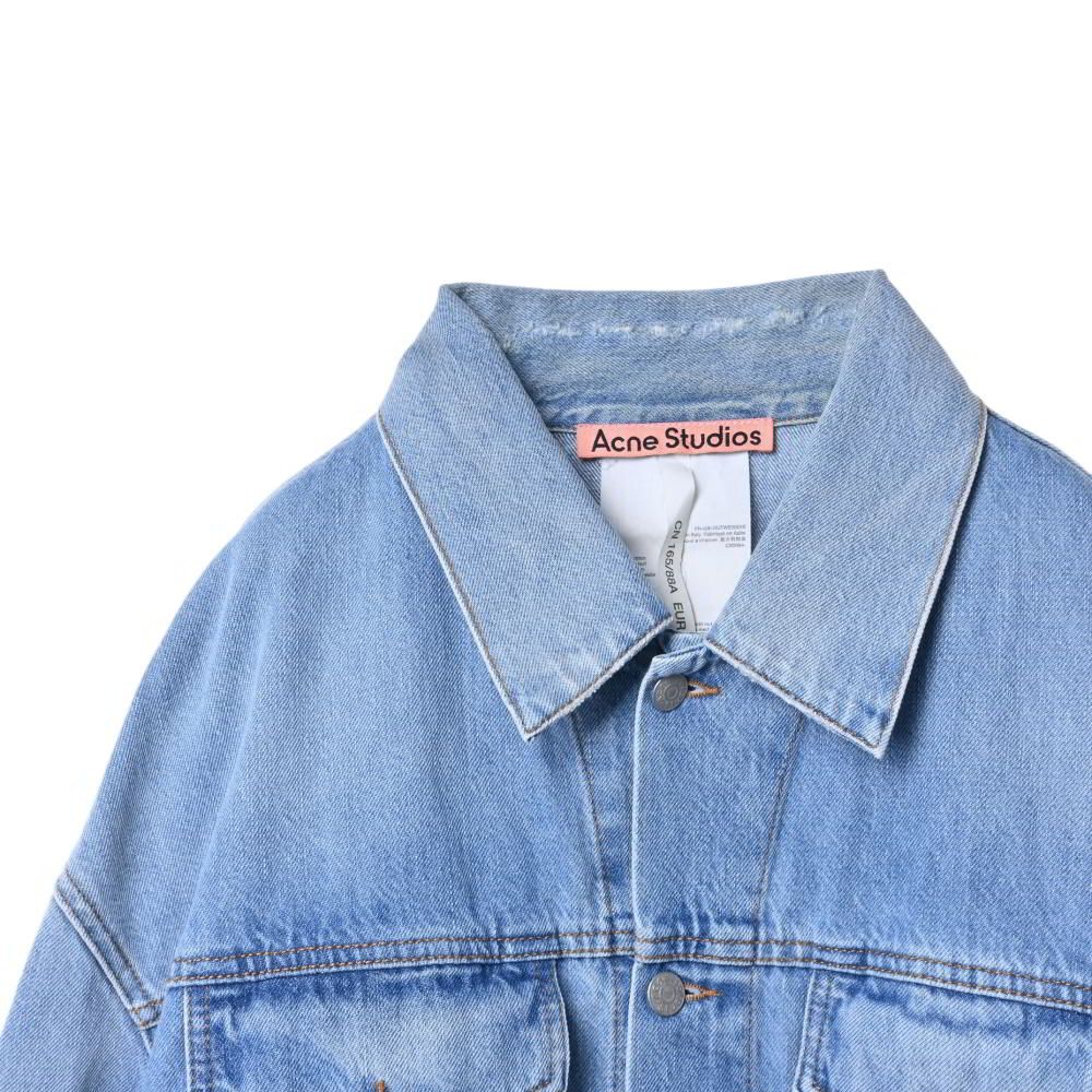ACNE STUDIOS オーバーサイズ ユニセックスフィット デニム ジャケット