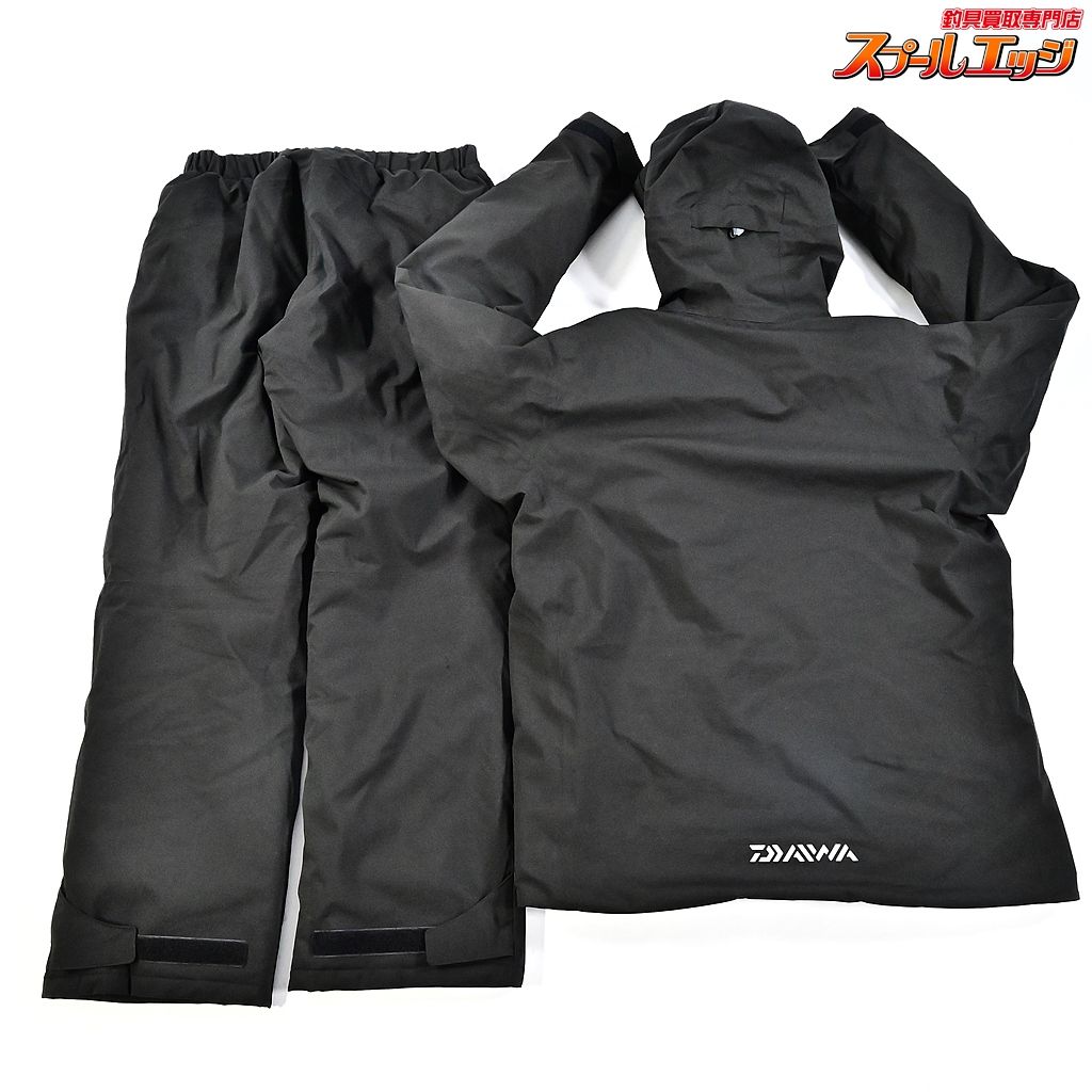  ダイワ レインマックスウィンタースーツ DW 3524 サイズL ブラック 防寒 セットアップ DAIWA K_100 e 07888 その他 ウェア