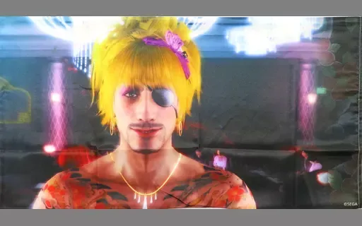 真島吾朗￤シーツ 大人気シリーズ『龍が如く』に登場する真島吾朗の様々な表情を楽しめる