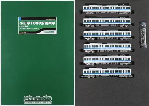 鉄道模型　1/150 小田急1000形更新車(1091編成) 増結用中間車6両セット(動力無し) [31690] Amazon | グリーンマックス Nゲージ 小田急1000形更新車 (1091