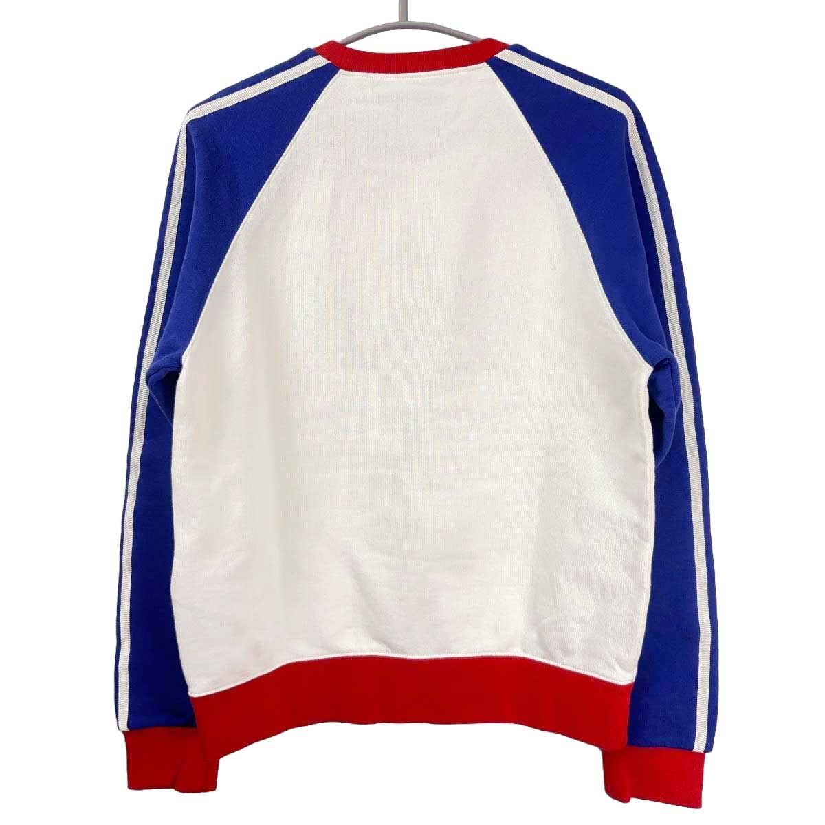 GUCCI ×adidas コラボ スウェット トレフォイルロゴプリント ミケーレ