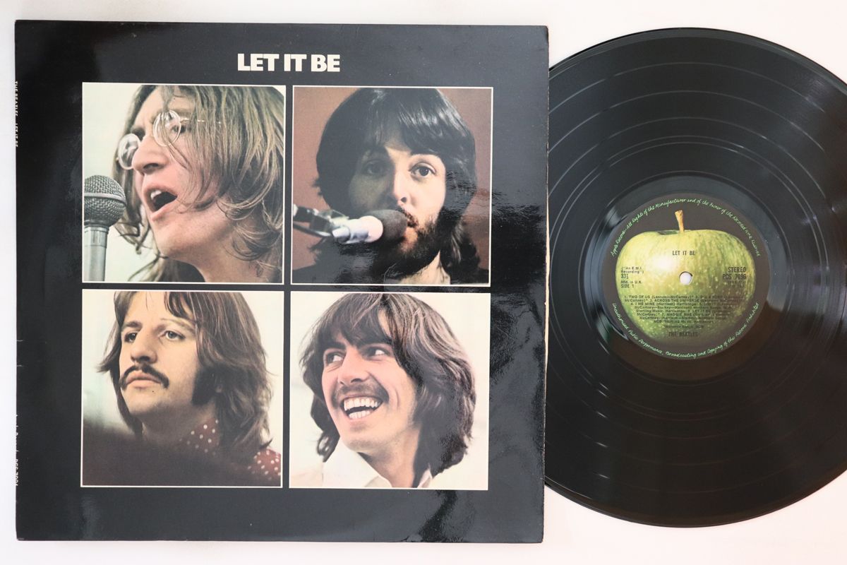 英LP Beatles Let It Be PCS7096 APPLE /00260 The Beatles Collection » Let It Be, Apple PXS 1 & PCS 7096.