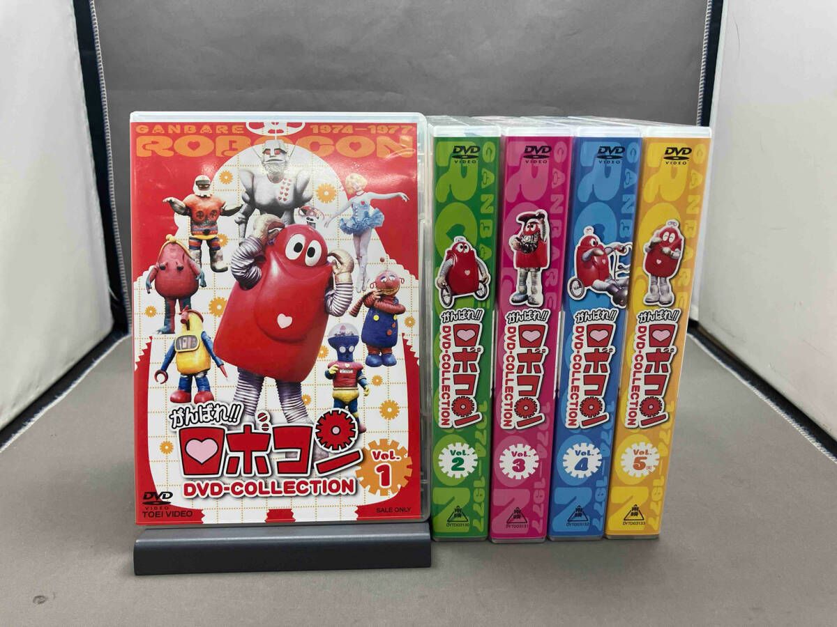 DVD 【※※※】[全5巻セット]がんばれ!!ロボコン DVD-COLLECTION VOL.1~