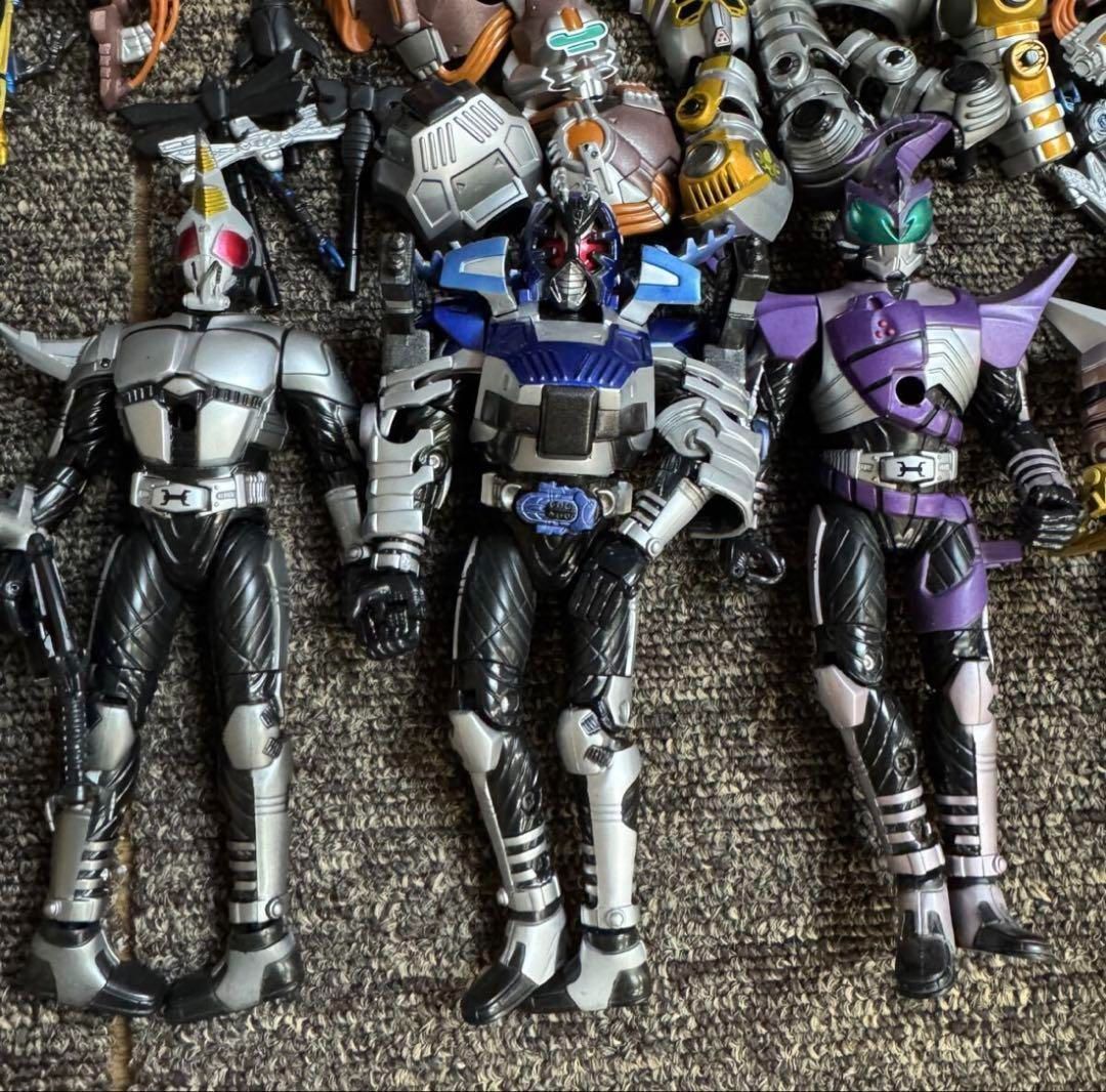 仮面ライダーまとめ 機動戦士ガンダム 15体 ZECT カブト フィギュア