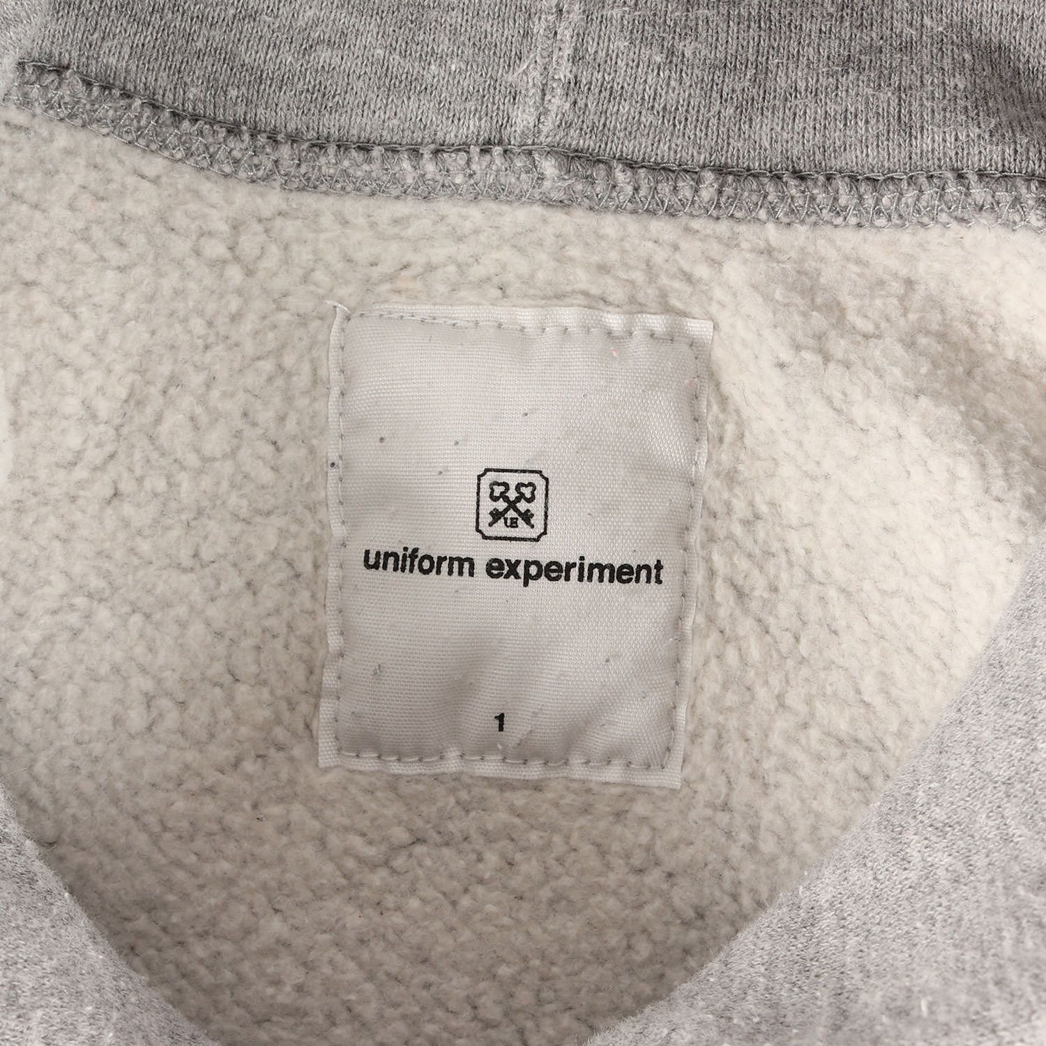 UNIFORM EXPERIMENT ユニフォームエクスペリメント パーカー サイズ:1 