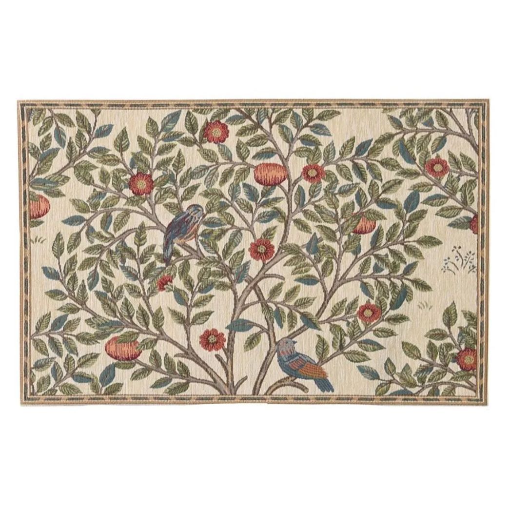 ピアニッシモ様専用 ウィリアムモリスイチゴ風キルトマルチカバー 初夏