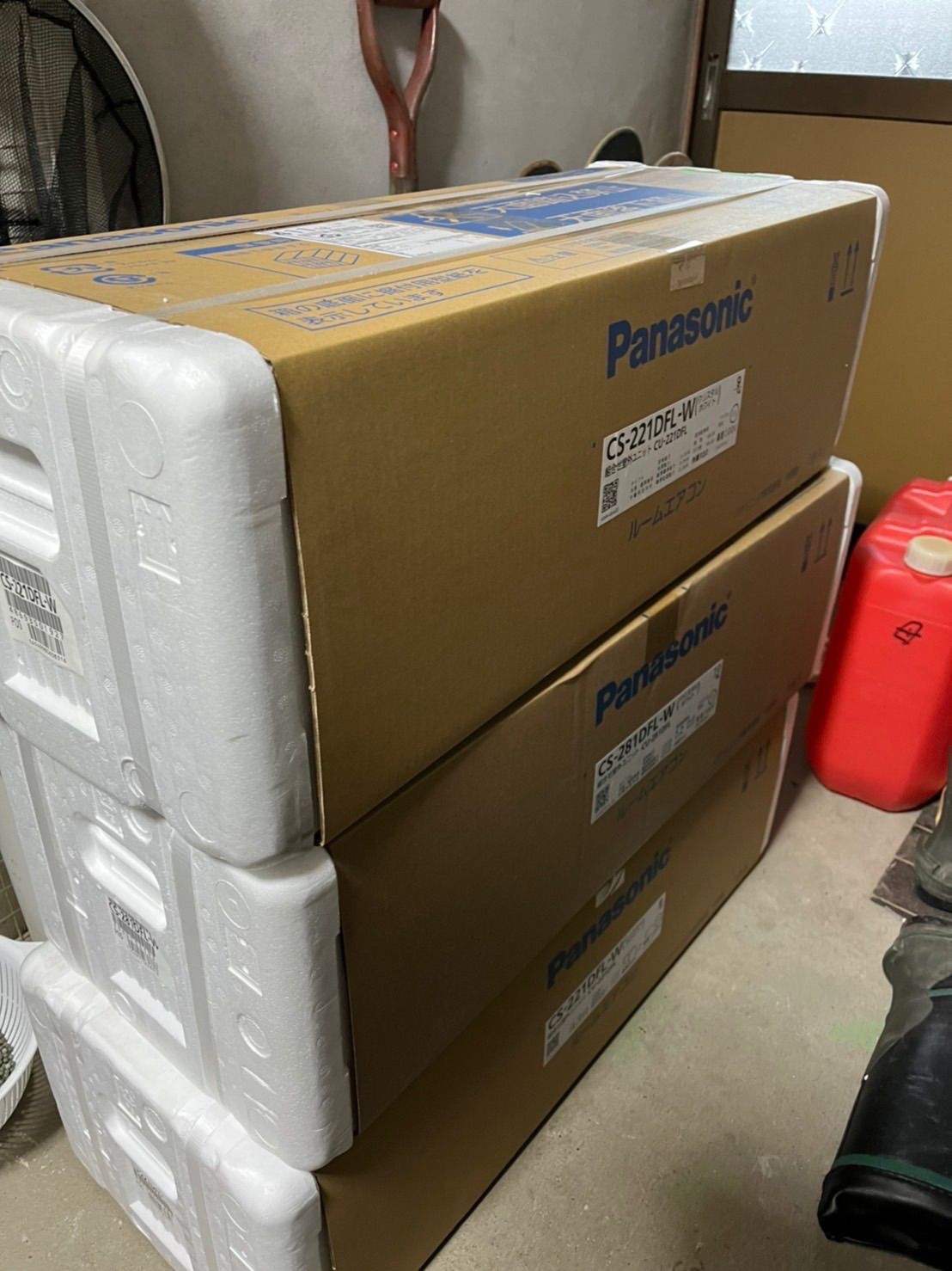 ★ Panasonic エアコン CS-221DFL-W 2021年製 CS-221DFL-W 冷房の快適性が向上したスタンダードモデル。主に6