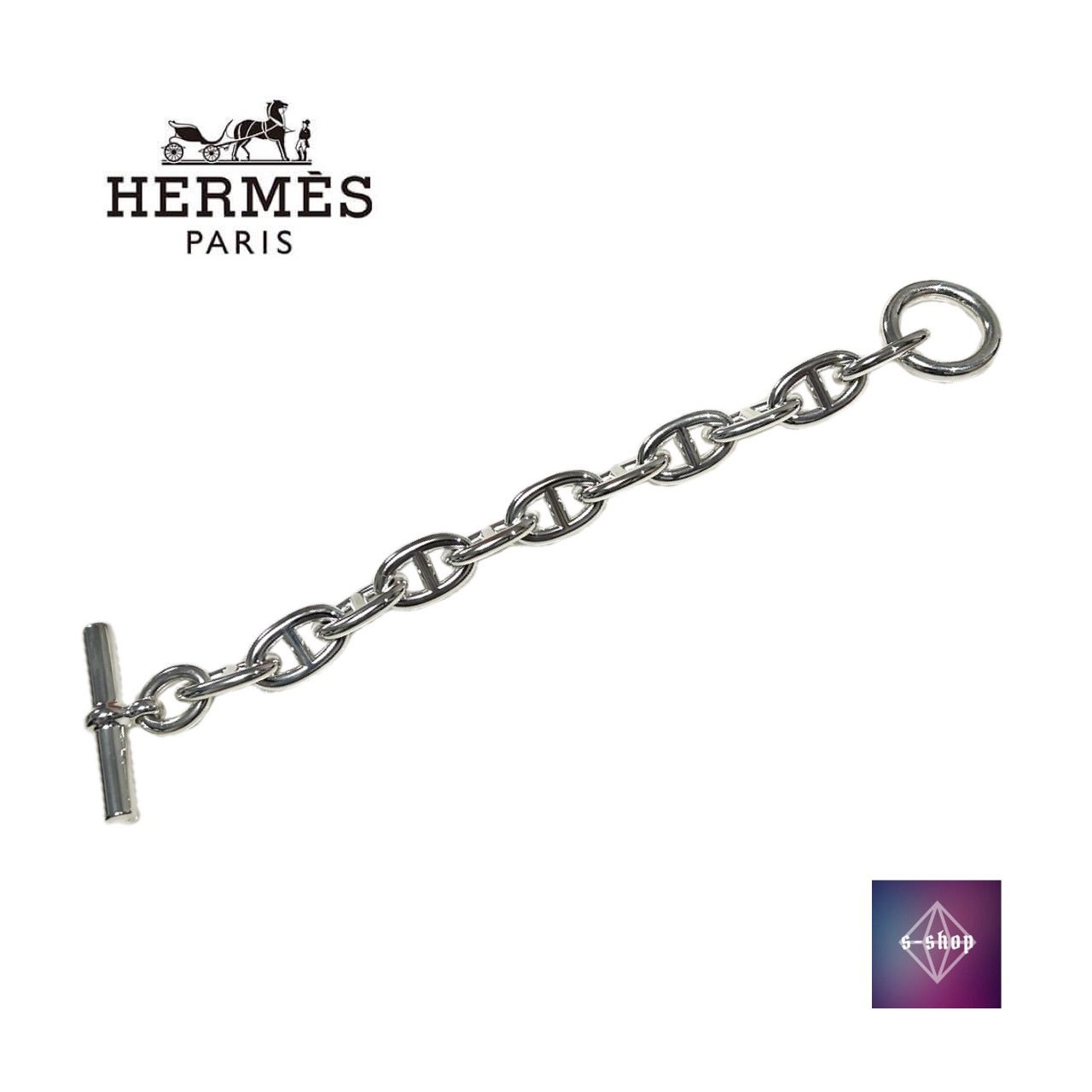 新品未使用】HERMES エルメス シルバー 925 シェーヌダンクル