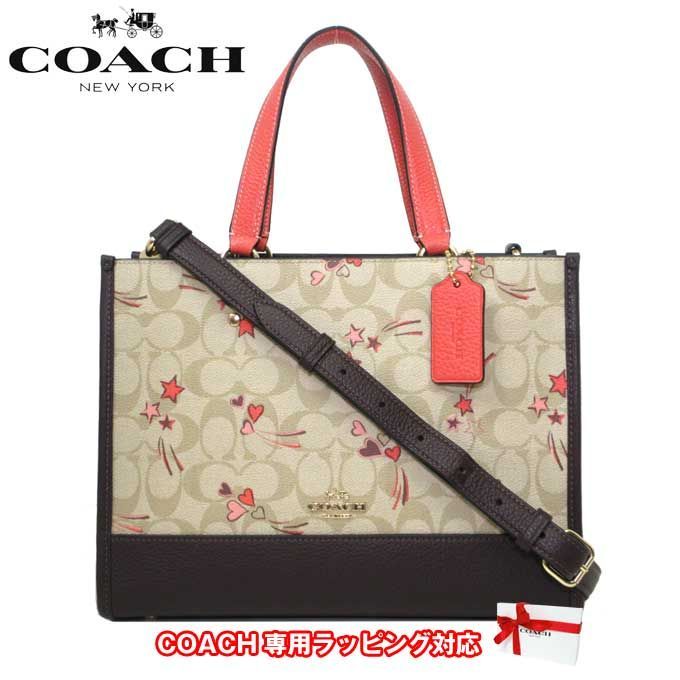 コーチ トートバッグ COACH シグネチャー PVC ハート スター