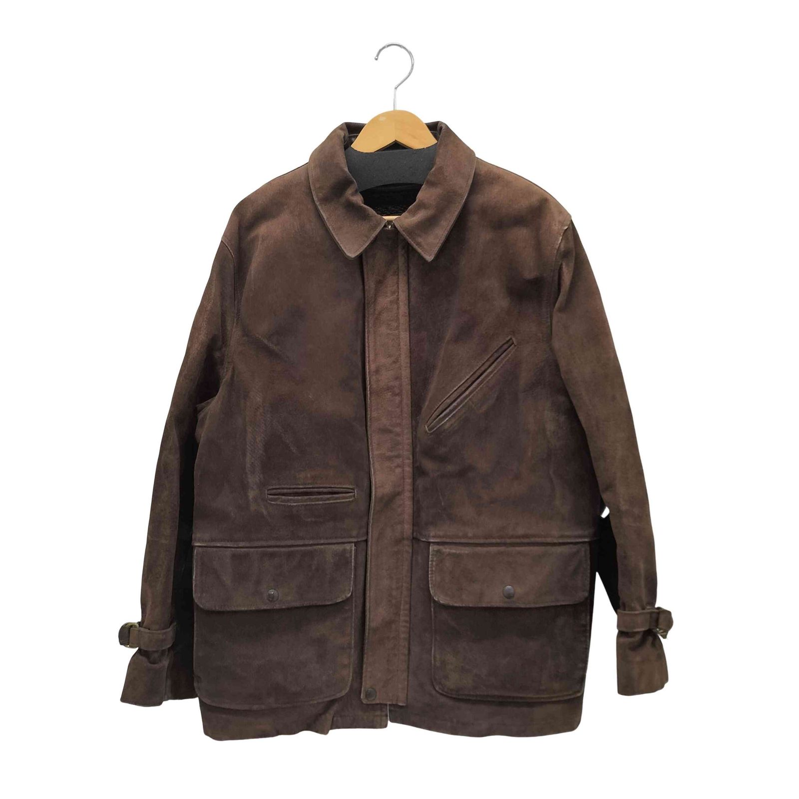 【米国製】Schott レザージャケット 茶 40 カーコート サボテン復刻 Schott レザージャケット 茶 40 カーコート サボテン復刻