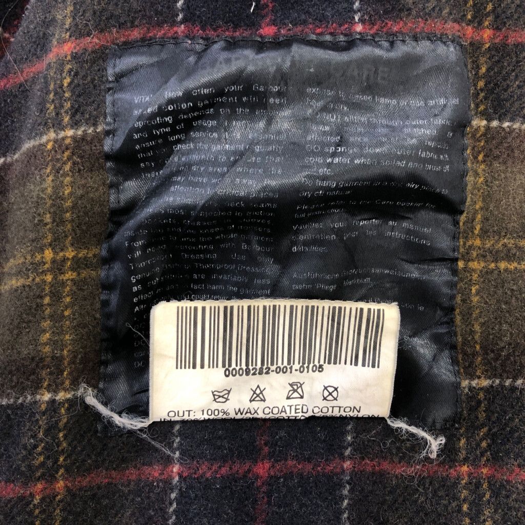 2000年代～ Barbour バブアー BEAUCHAMP LONG COAT オイルドジャケット アウター ブラウン (メンズ  C42/107CM) 中古 古着 P6481