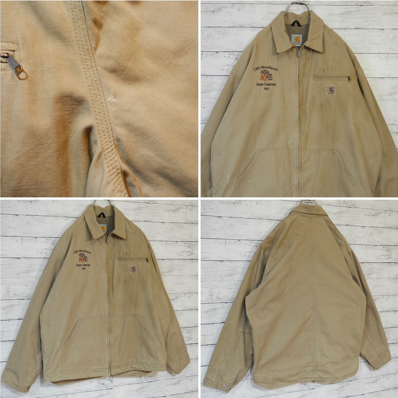 00s メキシコ製 カーハート Carhartt ライトダック地 ポリライナー