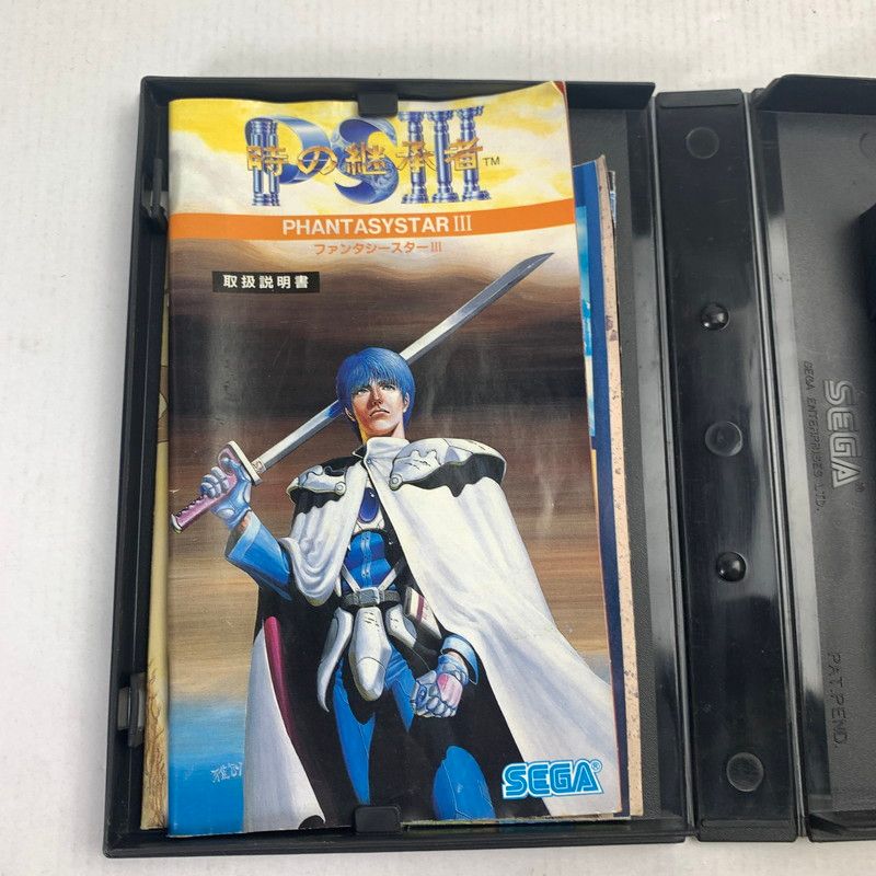 メガドライブソフト中古動作品「ファンタシースターⅢ」の出品です。 中古品】 ファンタシースター3 時の継承者 (RPG) メガドライブ