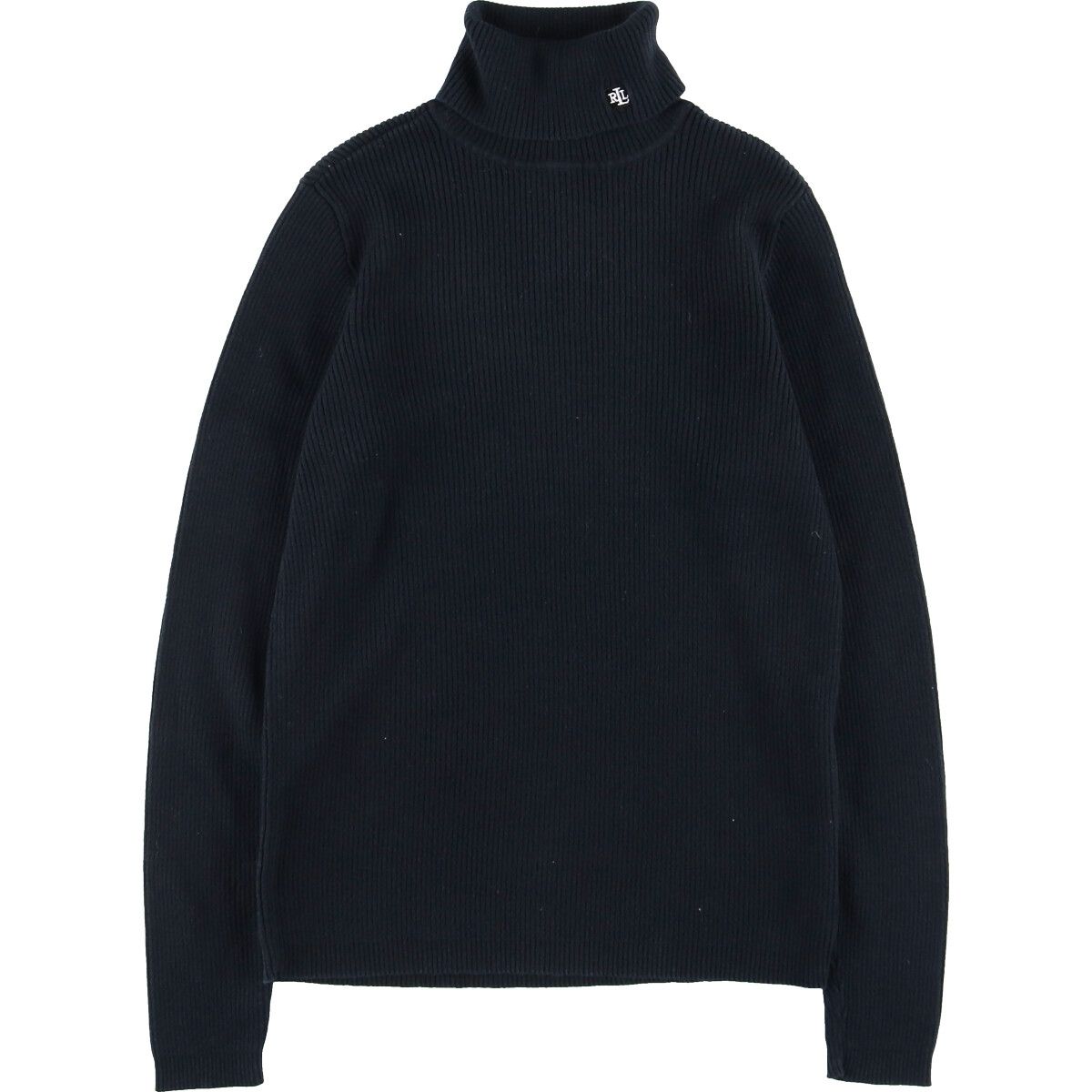 古着 ラルフローレン Ralph Lauren LAUREN ローレン リブ編み タートルネック コットンニットセーター レディースM相当 /eaa488880 古着 ラルフローレン Ralph Lauren LAUREN ローレン リブ編み
