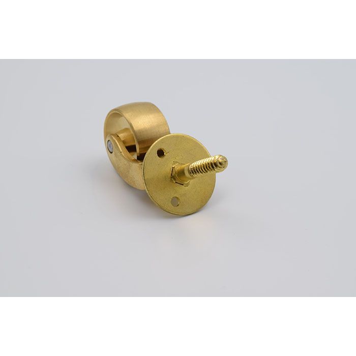 12個セットブラス（真鍮)キャスター 1-1⁄4” マシンスクリュー