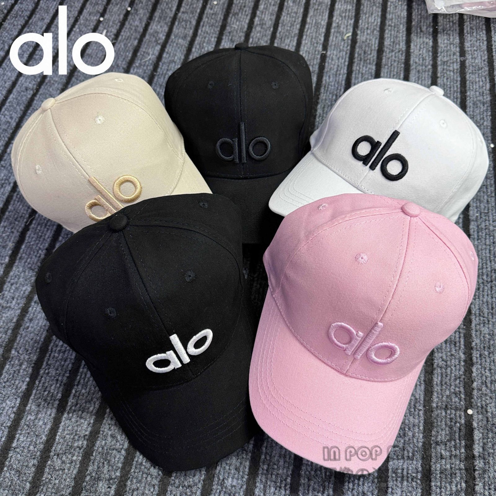 ALO YOGA ミラービジョンキャップ / ホワイト ホワイト（白）系