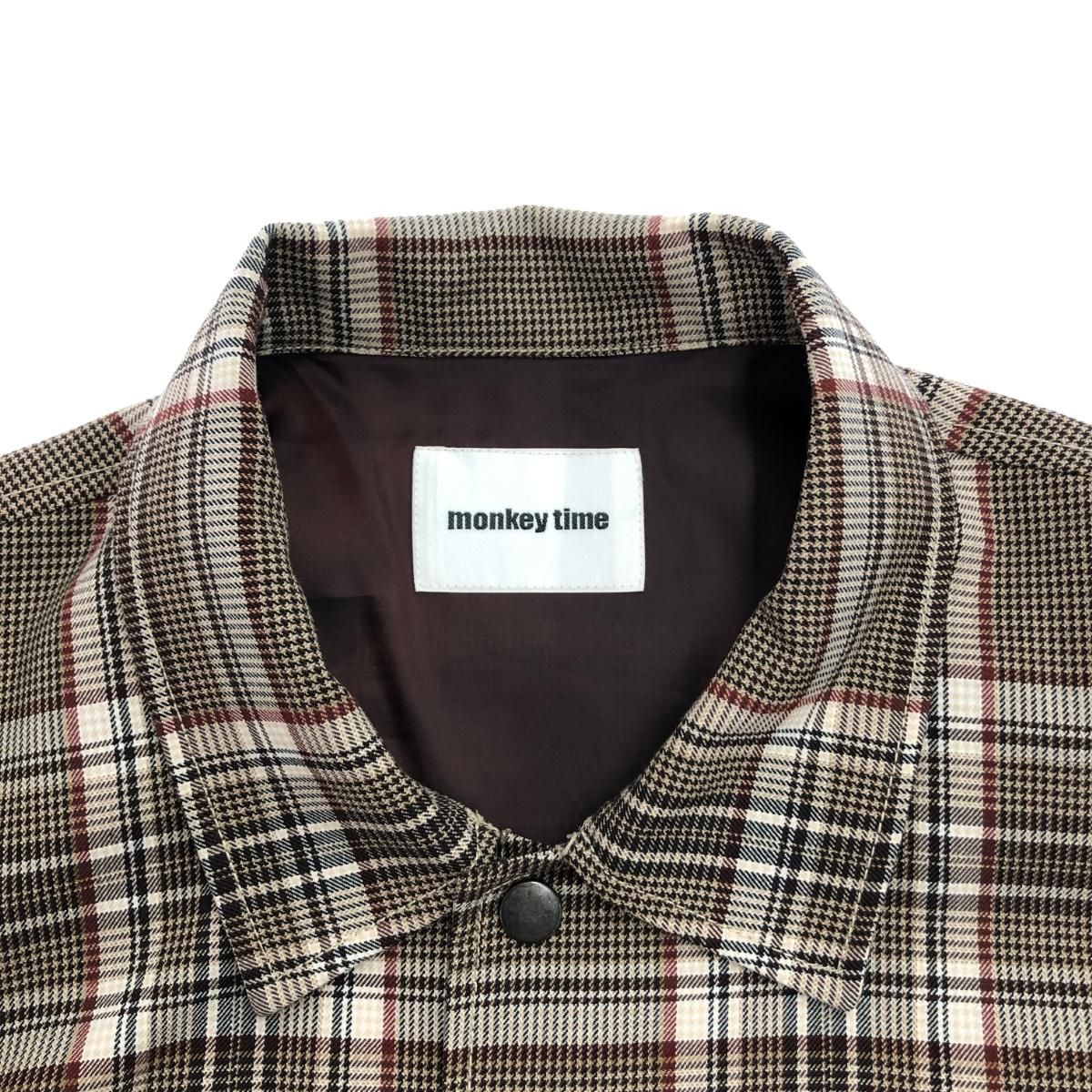 良好 monkey time モンキータイム TW CHECK MACKINAW JACKET 