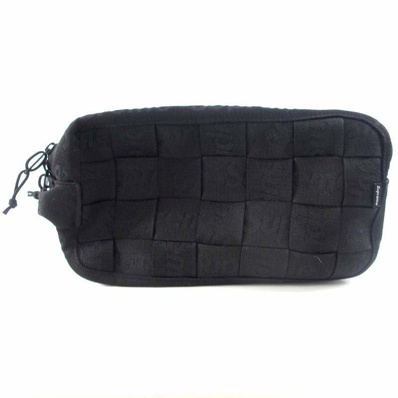 シュプリーム  24SS ウーブンユーティリティーポーチバッグ ブラック Amazon | [シュプリーム] Woven Utility Bag ユーティリティ
