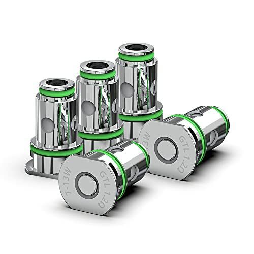 1.2 イーリーフ GTL コイル 電子タバコ 交換用コイル Head Vape 5個入り iJust D20/iJust AIO/Pico COMPAQ/iSolo R/iStick Power 2/2C対応（1.2）