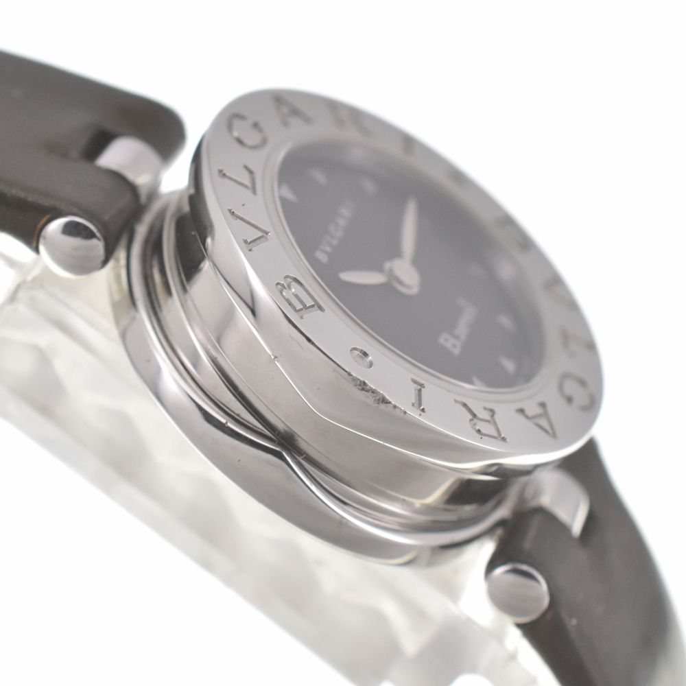 BVLGARIレディースアンティーク腕時計 値下 ブルガリ BVLGARI BZ22S B.zero1 SS/レザー クォーツ レディース
