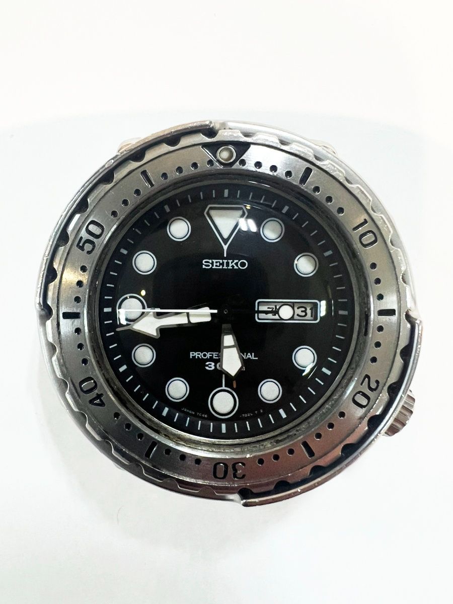 SEIKO セイコー プロスペックス マリンマスター 300M 黒文字盤 トップのみ メンズ腕時計 7C46-7010 M450