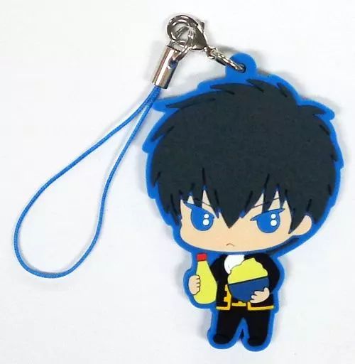 キーホルダー マスコット　土方十四郎 銀魂 ふーりんゆらゆらキーホルダー キーホルダー マスコット 土方十四郎 銀魂 ふーりんゆらゆら