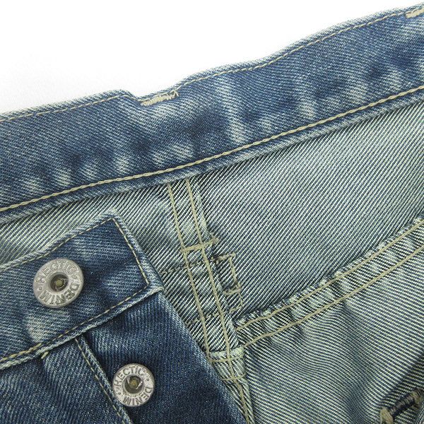 HECTICヘクティク 立体裁断 3D デニム M Q□マッドヘクティク/HEECTIC 3D立体裁断デニムパンツ【メンズM