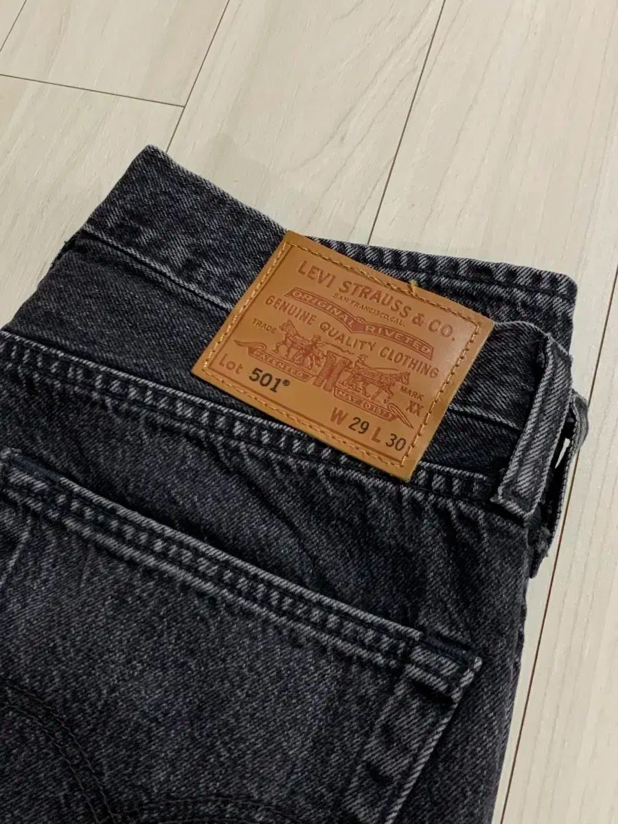 （ 29X30 ） LEVI'S(リーバイス) プレミアム 501 00501 ー 3371 ブラックデニム