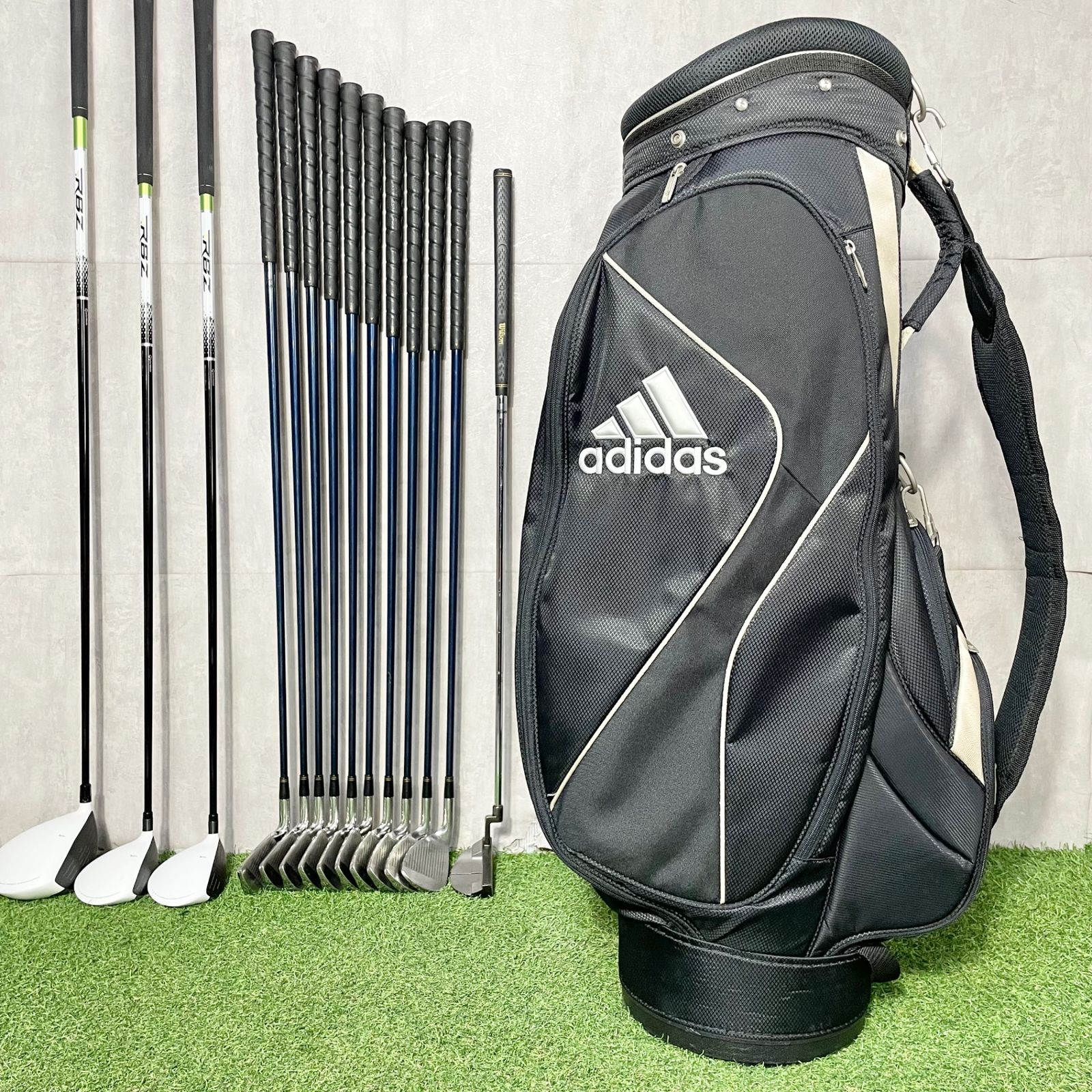 豪華14本】TaylorMade RBZ maruman ゴルフクラブセット メンズ